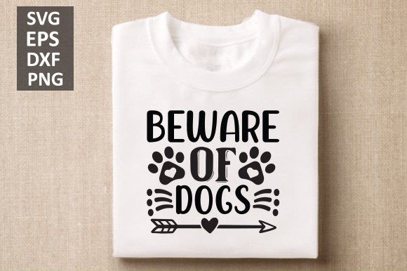 Beware of Dogs Svg