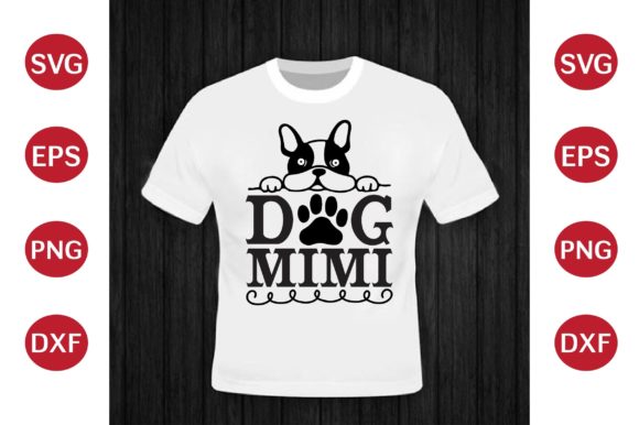 dog mimi svg design