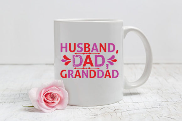 Dog Svg Design, Husband, Dad, Granddad