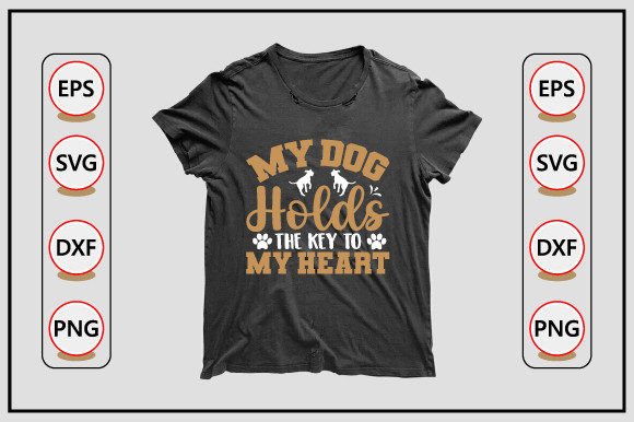 Dog SVG Design, My Dog Holds