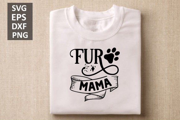 Fur Mama SVG: Dog SVG Design