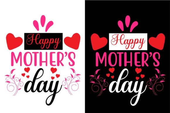 Happy Mother’s Day SVG Design Happy Moth