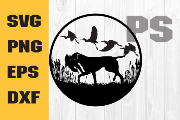 Hunting Dog SVG, Duck Hunting SVG