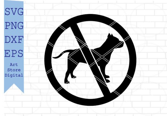 No Pitbull Dog 2 Svg