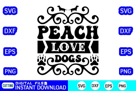 Peach Love Dogs