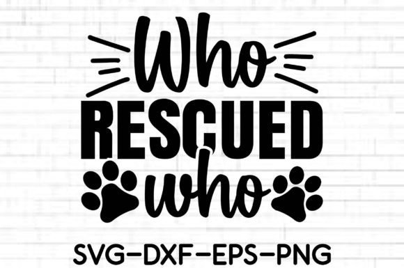 Who Rescued Who SVG